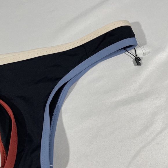 NEW Tavik Jayden Colorblock Bikini Bottoms in Black‎ [SZ Small ] - Picture 7 of 10